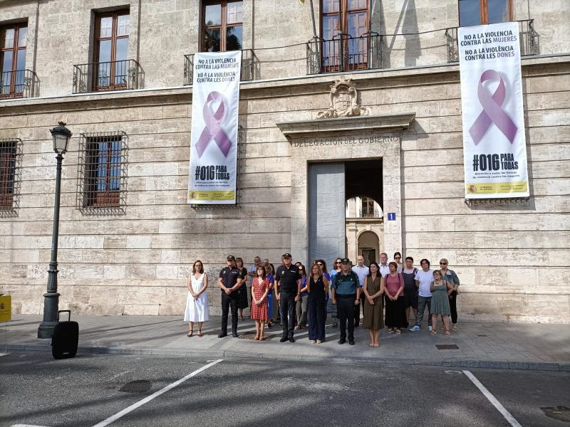 La delegada del Gobierno condena el último caso de violencia machista en la Comunitat Valenciana