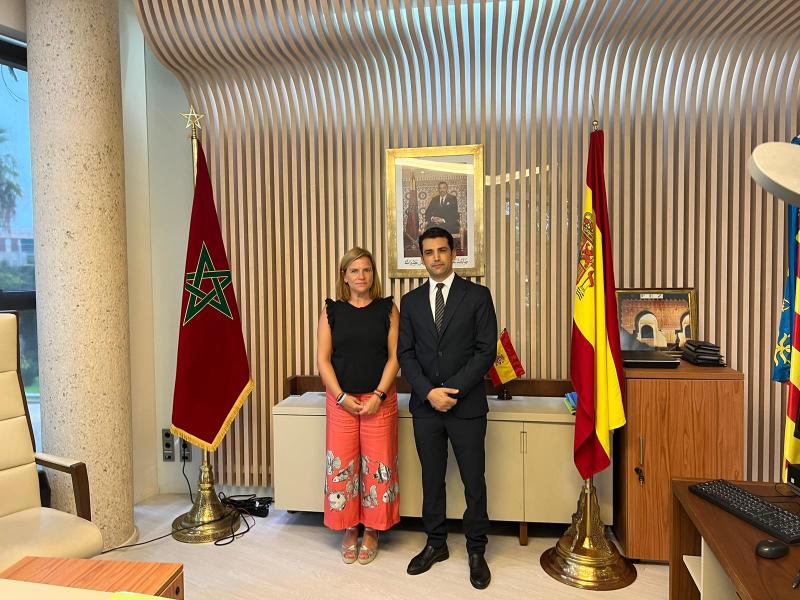 La delegada del Gobierno se reúne con el cónsul de Marruecos<br/><br/>