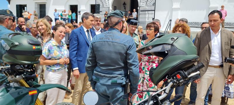 Activado el dispositivo de seguridad Plan Aldea en el Rocío con la participación de más de 600 agentes de la Guardia Civil