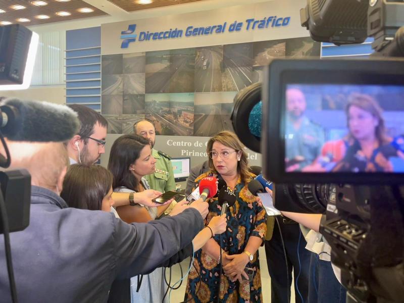 Rosa Serrano pide extremar la precaución durante la primera Operación Salida del verano tanto entre conductores como entre peatones