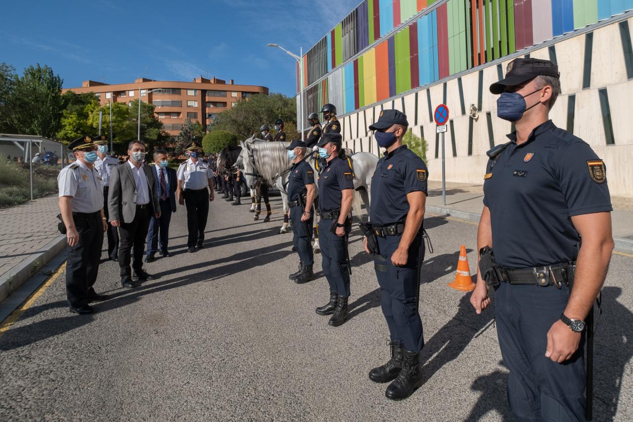 Castilla-La Mancha alcanza los 6.771 agentes de Policía Nacional y Guardia Civil gracias al aumento del 9,5% en las plantillas en los últimos cuatro años