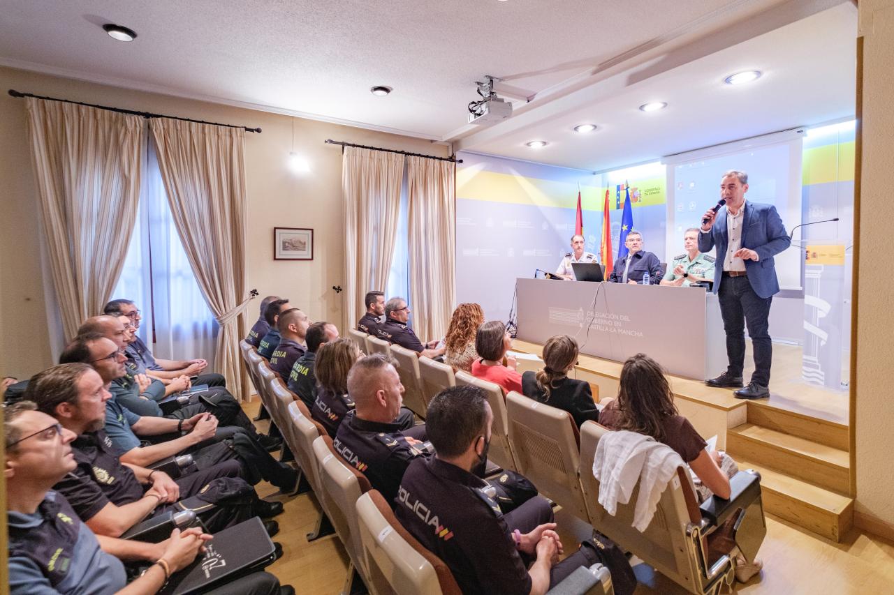 El subdelegado del Gobierno de España en la provincia de Toledo agradece a la Guardia Civil y Policía Nacional su implicación en el seguimiento y protección a las víctimas de violencia machista