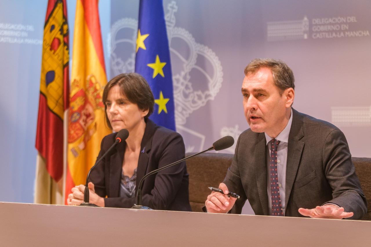 El delegado del Gobierno en Castilla-La Mancha incide en la importancia de sensibilizar contra la violencia de género 