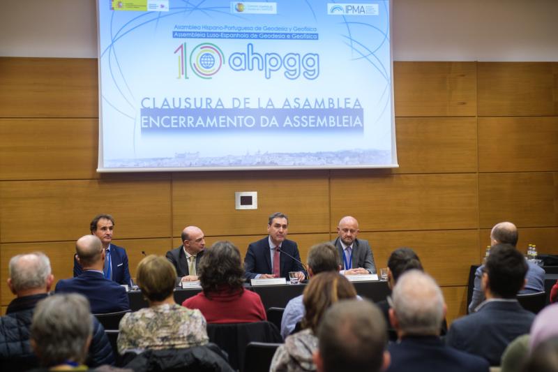 El delegado del Gobierno en Castilla-La Mancha clausura la X Asamblea Hispano Portuguesa de Geodesia y Geofísica<br/><br/>