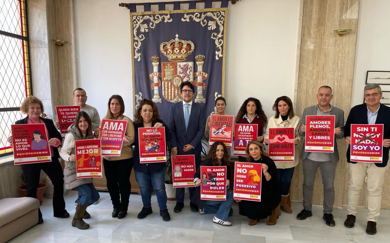 La Unidad de Coordinación contra la violencia sobre la mujer de la Delegación del Gobierno en Ceuta lanza la campaña “Quiéreme bien, amor sin violencia”