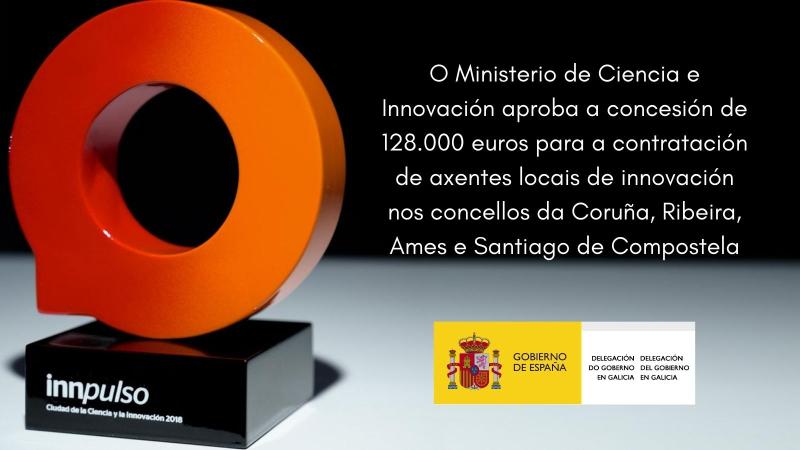 José Miñones destaca que el Gobierno impulsa la innovación en el ámbito municipal a través de agentes específicos en cuatro ayuntamientos gallegos de la Red de Ciudades de la Ciencia e Innovación 