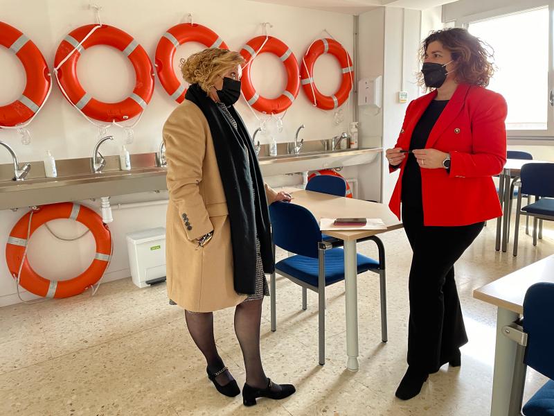 María Rivas subraya la importancia del Instituto Social de la Marina que da servicio a 25.000 personas en la provincia de A Coruña