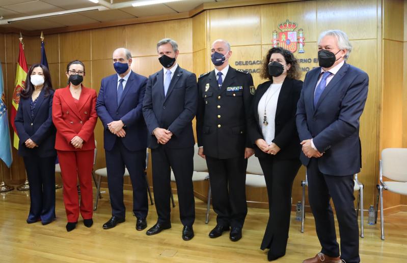 José Miñones traslada ao novo Xefe da Policía Nacional en Galicia a violencia de xénero, a *ciberdelincuencia e a protección de dereitos como principais retos de seguridade