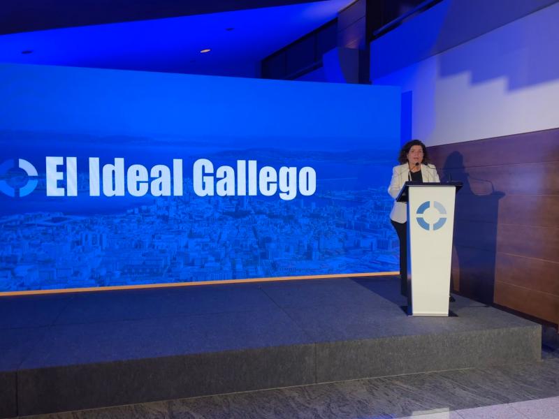 María Rivas subraya la tradición y la innovación que aúna El Ideal Gallego en su nueva apuesta por la digitalización