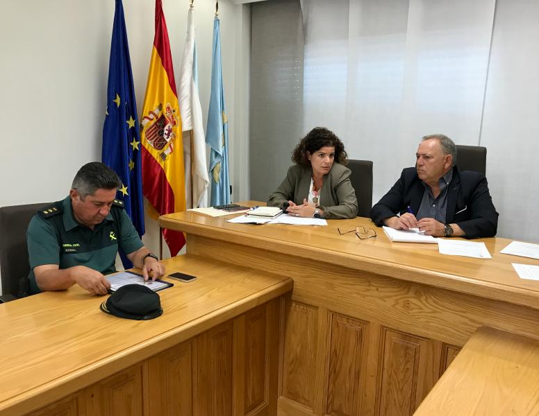 María Rivas reafirma en A Laracha el compromiso del Gobierno con el municipalismo y con la mejora de los servicios públicos en los ayuntamientos pequeños