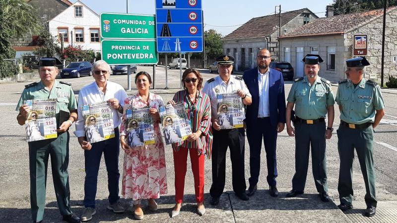 Maica Larriba anuncia que casi 400 entidades de la provincia de Pontevedra colaboran este año en la campaña para proteger a las peregrinas en el Camino de Santiago