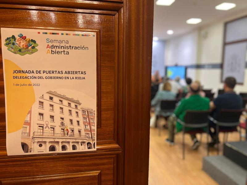 La Delegación de Gobierno en La Rioja acoge una jornada de puertas abiertas para acercar a la ciudadanía la Administración General del Estado