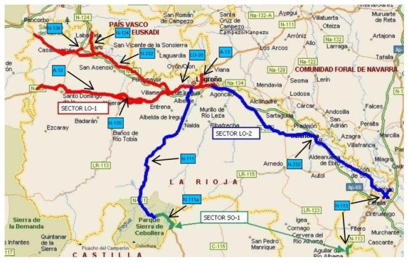 Mitma adjudica el repintado de marcas viales en varias carreteras de La Rioja por 1,85 millones de euros