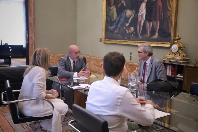 Francisco Martín se reúne con el director provincial de la Tesorería General de la Seguridad Social en Madrid<br/>