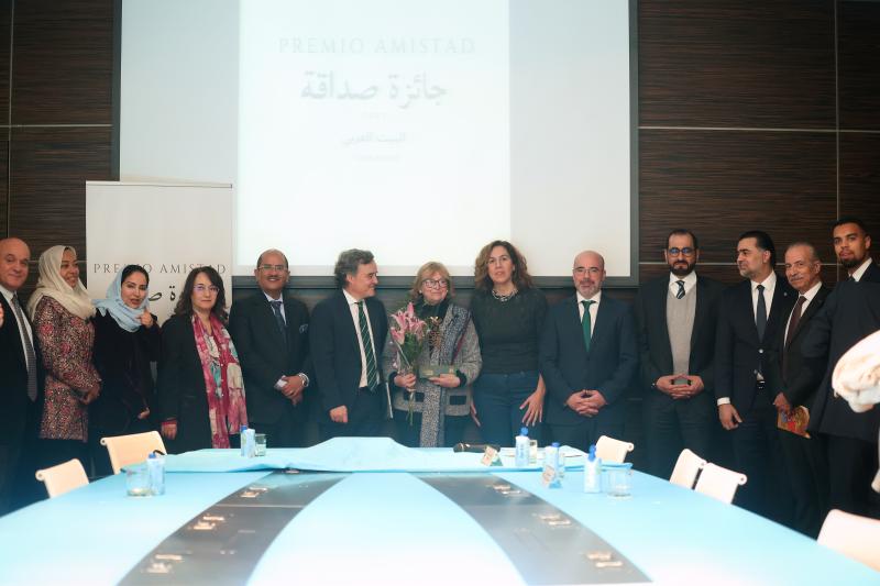 Francisco Martín asiste a la entrega del primer Premio “Amistad” de Casa Árabe
