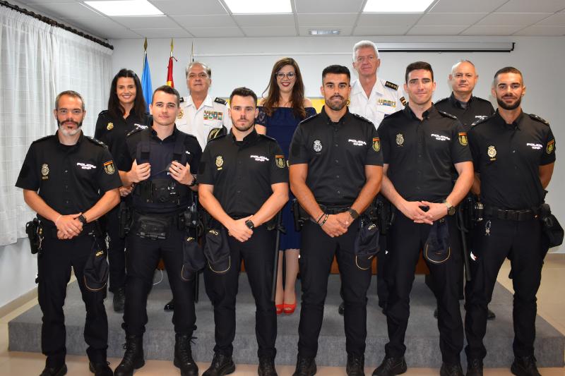 16 nuevos agentes se incorporan a las plantilla de la Jefatura Superior de Policía de Melilla