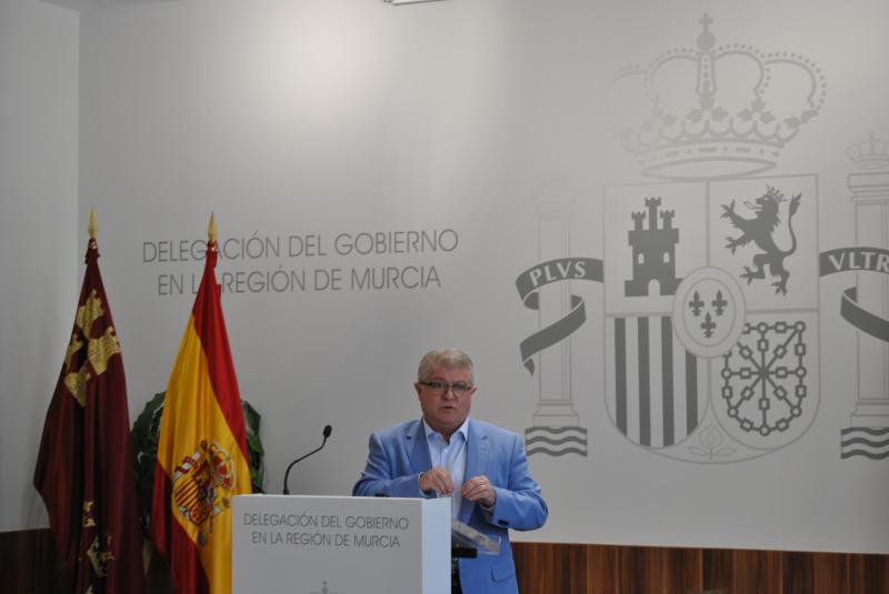 Vélez anuncia una cifra histórica de efectivos de las FCSE en la Región de Murcia, con 3.792 agentes de Policía Nacional y Guardia Civil
