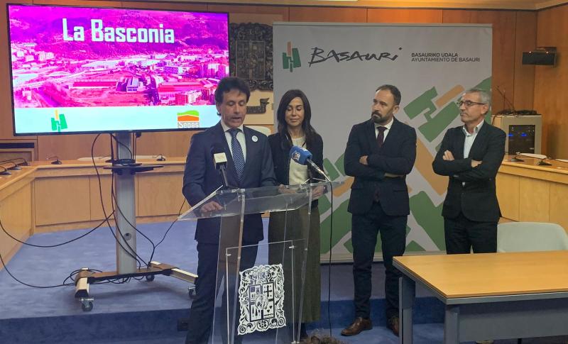 SEPES y el Ayuntamiento de Basauri firman la adenda al convenio para impulsar un proyecto urbanístico de usos mixtos en La Basconia
