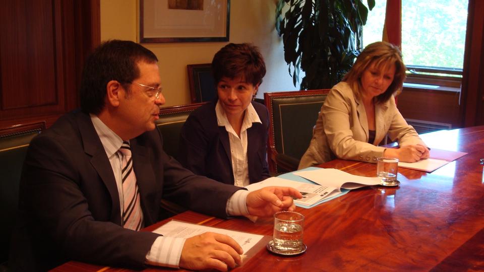 El Delegat amb Carmen Martínez Ten i la Subdelegada a Tarragona
