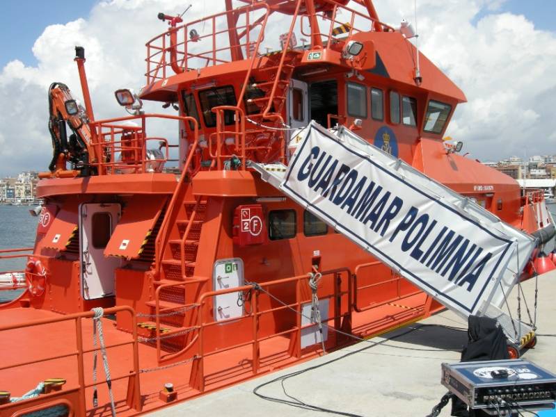 Salvament Marítim presenta la “Guardamar Polimnia” a Tarragona