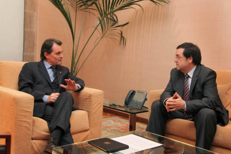 El Delegat del Govern a Catalunya es reuneix amb el President de la Generalitat de Catalunya