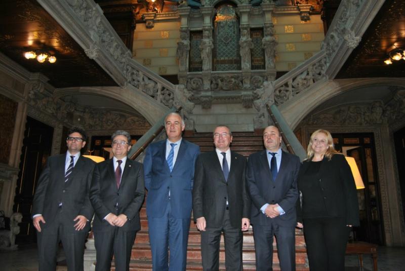 Trobada amb el secretari d’Estat de Cultura i representants de l’Ajuntament de Reus
