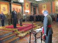 El Delegado del Gobierno en Andalucía preside la toma de posesión del General de Brigada, García Montaño, como jefe de Estado Mayor de la Fuerza Terrestre