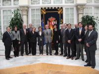 El Delegado del Gobierno en Andalucía recibe a los Jefes Provinciales de Tráfico de Andalucía, Ceuta y Melilla


