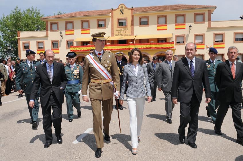 El Príncipe de Asturias  recibe el nombramiento de ‘Guardia Civil honorífico’

