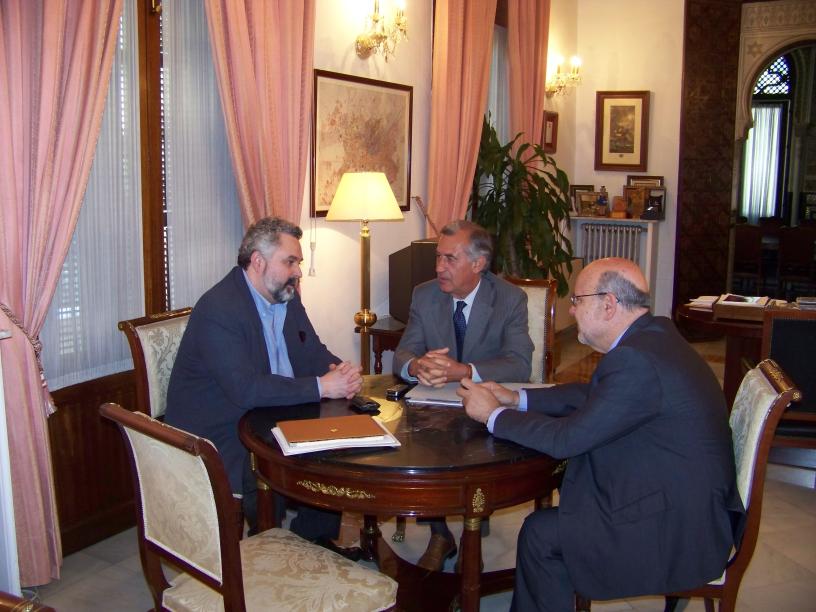 El Delegado del Gobierno en Andalucía se reúne en Granada con el Fiscal Superior de Andalucía