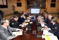Reunión de la Junta Local de Seguridad en el Ayuntamiento de Sevilla