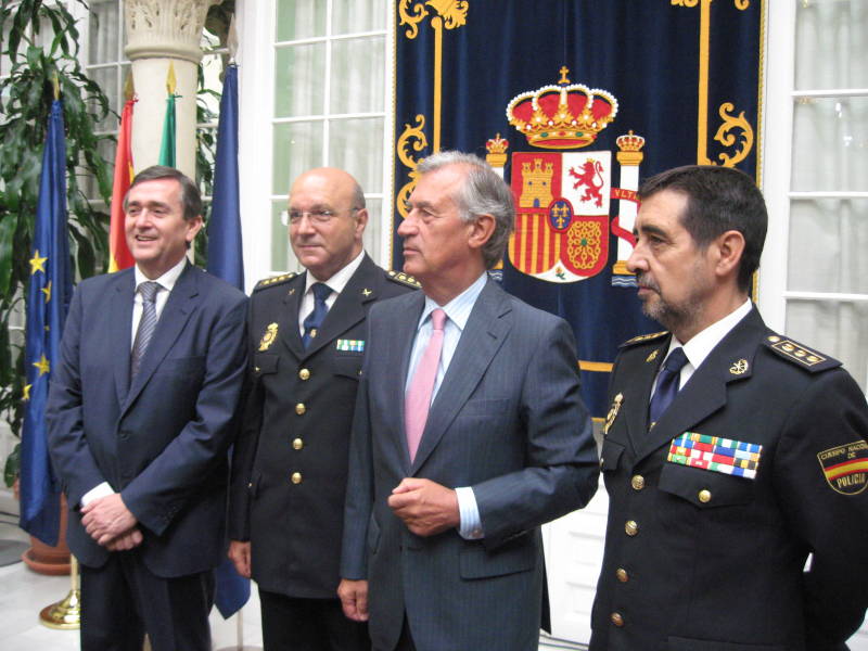 Acto de toma de posesión de Antonio Jesús Figal Fuentes como Jefe Superior de Policía de Andalucía Occidental   