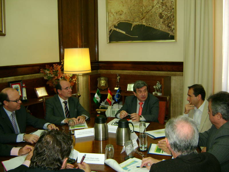 Reunión de la Comisiónd de Seguimiento del FEESL en Almería