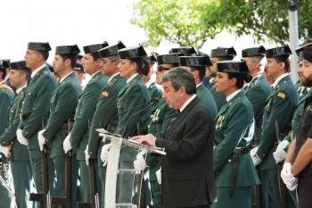 La Guardia Civil ha incrementado sus efectivos en Andalucía un 26% en siete años hasta alcanzar más de 15.500 agentes