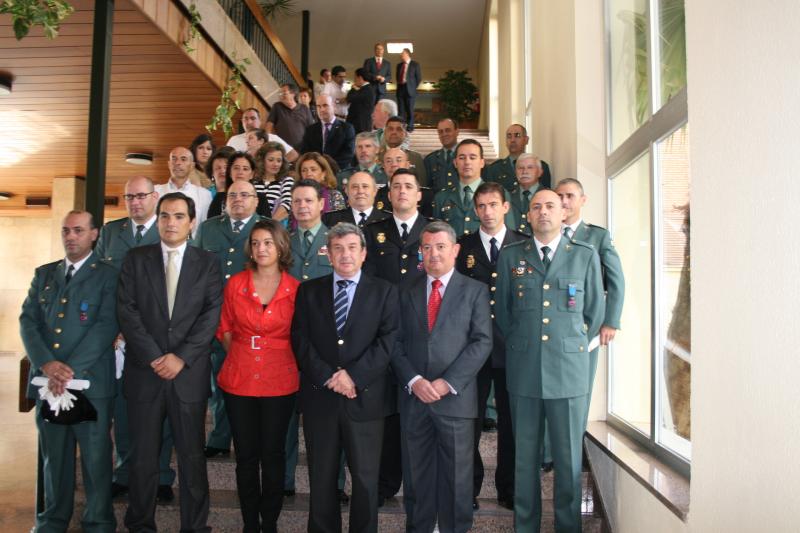 García Garrido entrega siete medallas al Mérito de la Protección Civil en Córdoba, que ha recibido más de 2,6 millones euros en ayudas estatales por catástrofes desde 2010