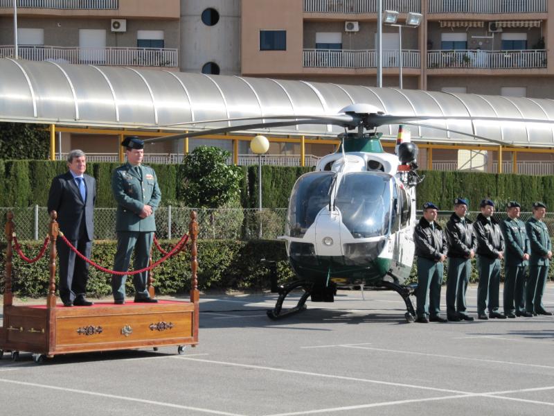 García Garrido destaca la nueva Unidad de Helicópteros de Granada en la apuesta por mejorar los recursos de la Guardia Civil y su grado de despliegue en Andalucía  
<br/>