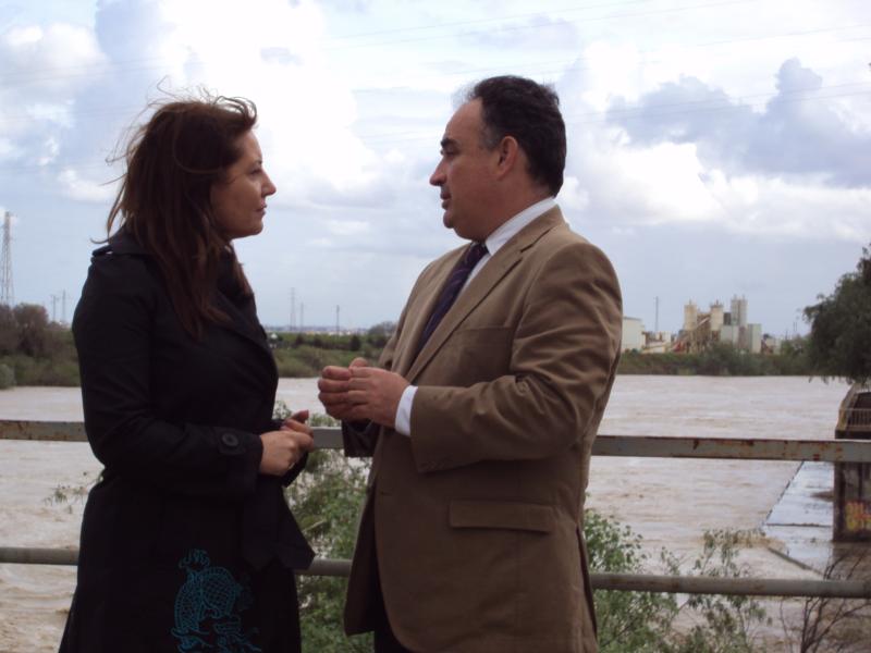 Crespo anuncia un paquete de actuaciones de emergencia para restauración de cauces en la Cuenca del Guadalquivir