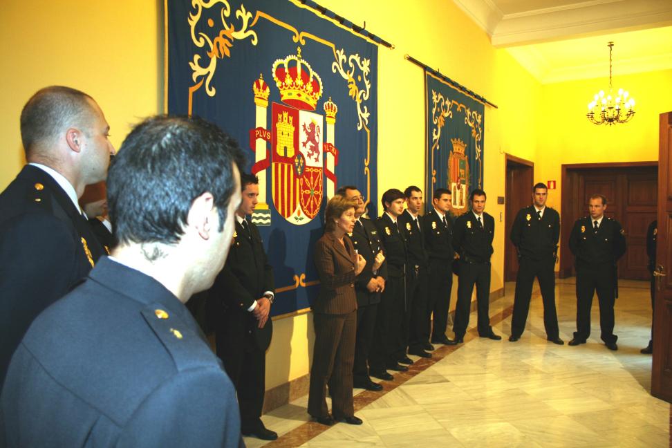 Incorporación de nuevos agentes a la Policía Nacional en Teruel