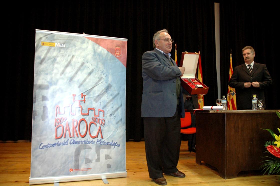 Premio al Observatorio Meteorológico de Daroca por cien años de mediciones