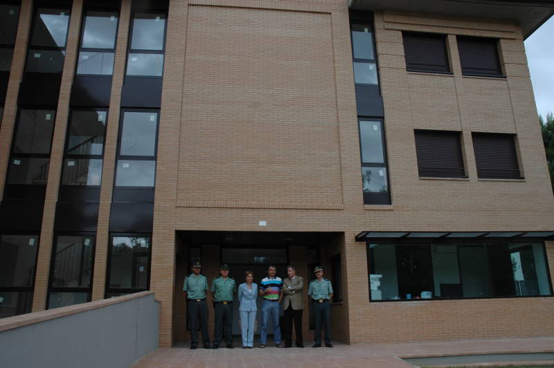 Finalizan las obras de la nueva casa cuartel de Híjar