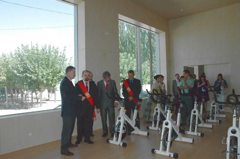 Cariñena inaugura en sus fiestas el gimnasio financiado con fondos estatales