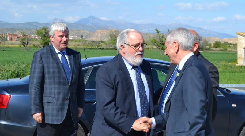 El ministro de Agricultura asiste a la celebración de los 100 años de Riegos del Alto Aragón