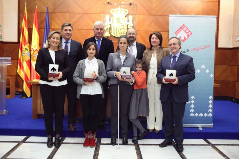 La Fundación DFA entrega los Premios Zangalleta en la Delegación del Gobierno