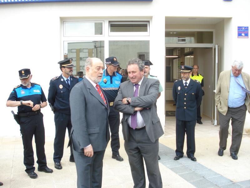 Inauguración de las nuevas instalaciones de la Policía Local, en Gozón.
