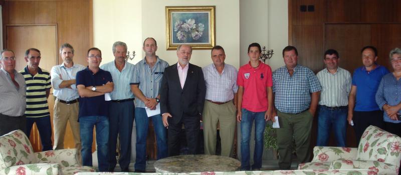 Reunión con representantes  del Consejo de Pastores de la Montaña de Covadonga.