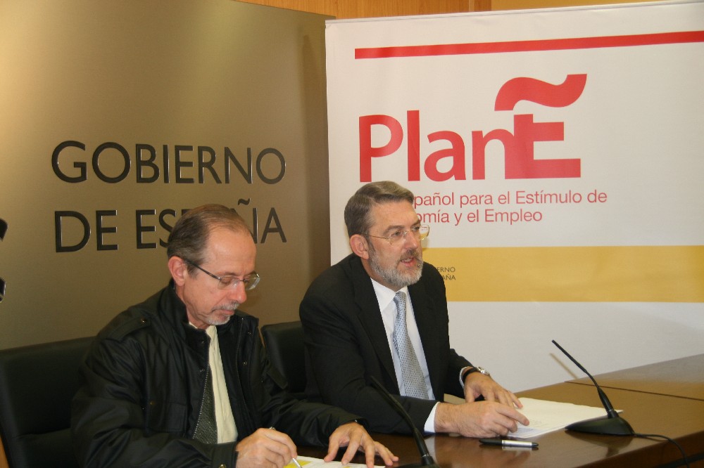 El presidente de la CHC y el delegado del Gobierno en Cantabria