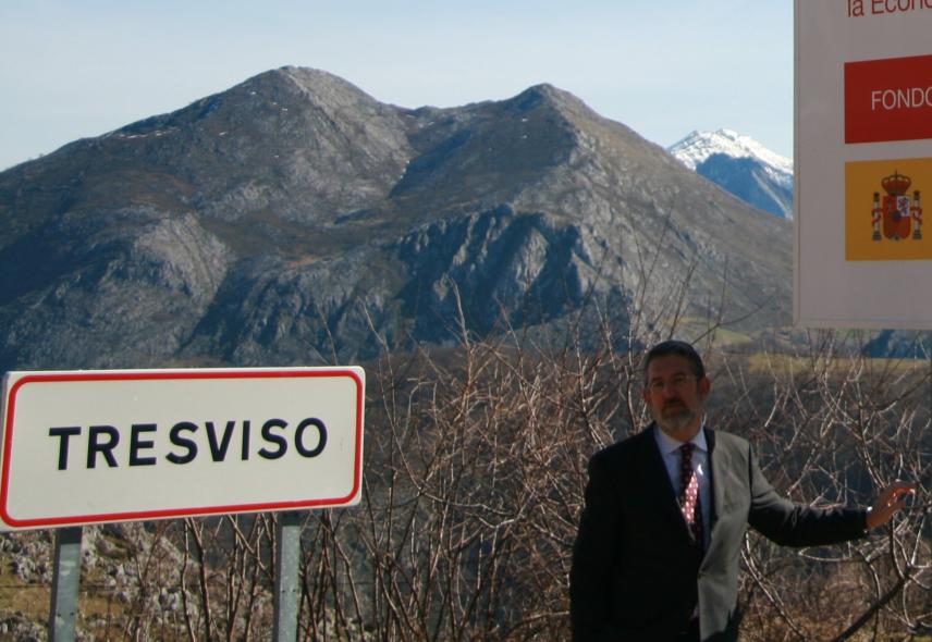 El delegado del Gobierno en Tresviso, el núcleo habitado más alto del parque de los Picos de Europa