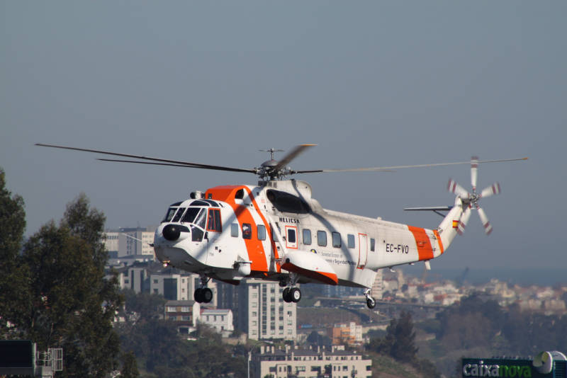 Un helicóptero similar al nuevo aparato que tendrá base en Santander