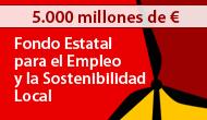El nuevo Fondo Estatal para el Empleo 
y la Sostenibilidad Local destinará 
220.874.128 euros a proyectos de desarrollo sostenible en Castilla-La Mancha

