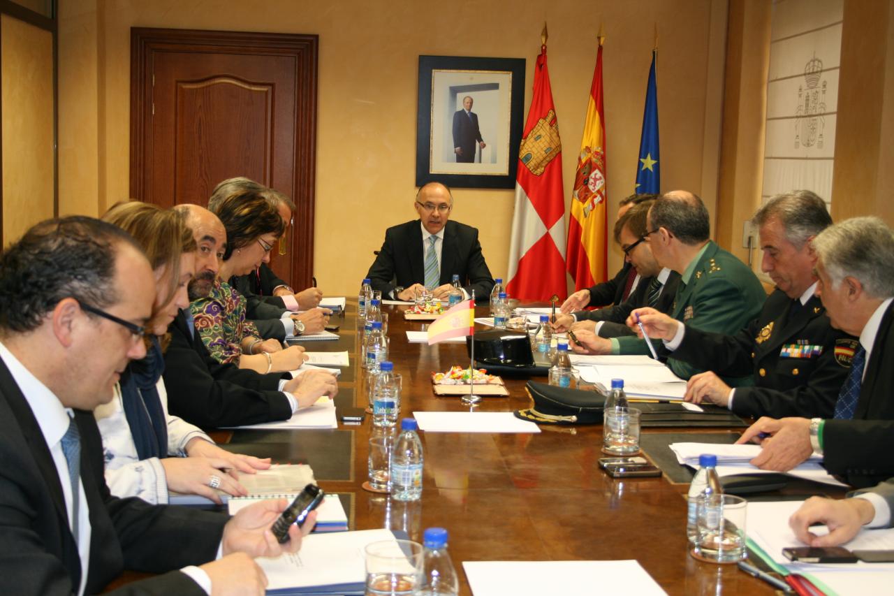 El delegado del Gobierno preside la Comisión de Asistencia, que ha establecido el operativo del Estado para el jueves 29M en Castilla y León